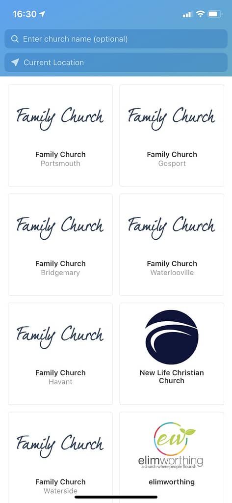 Family Church locations